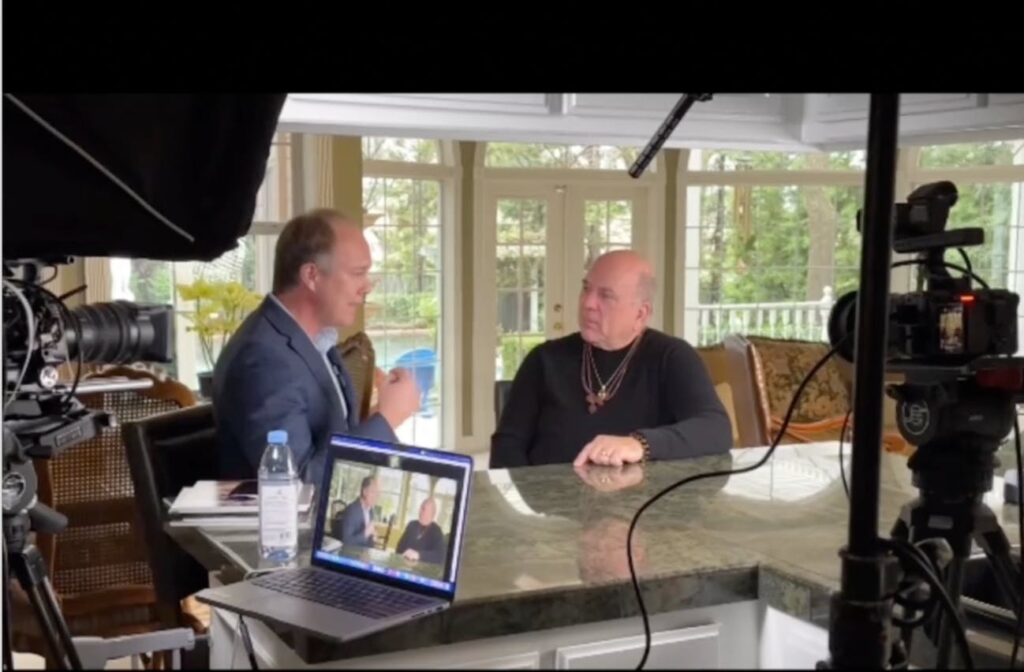 Shooting the new film, Zero Limits, with Joe Vitale.