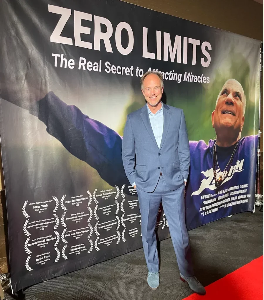 Tim Shurr at the Zero Limits documentary premiere
